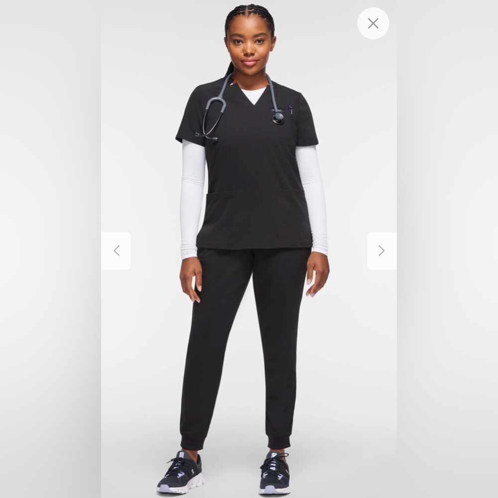 Jaanuu Women's 5-Pocket Classic Scrub Jogger